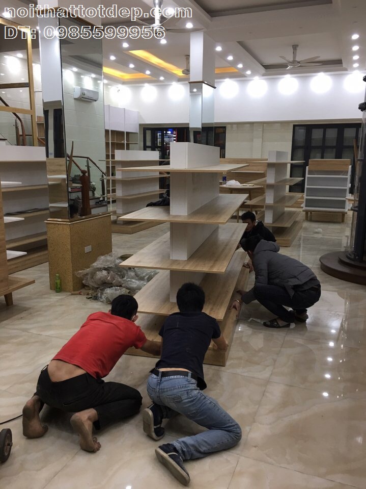 thi công nội thất shop quần áo thời trang